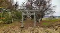 面白内神社の鳥居