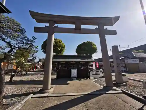 山田天満宮の鳥居