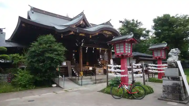 鷺宮八幡神社の本殿・本堂