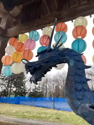 鹿追神社の手水舎