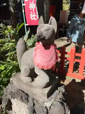 花園稲荷神社の狛犬