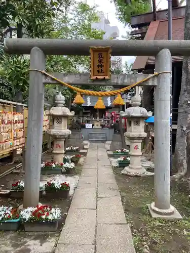 高円寺氷川神社の鳥居