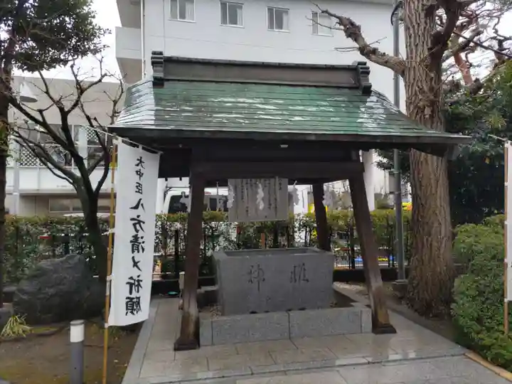 桜神宮の手水舎