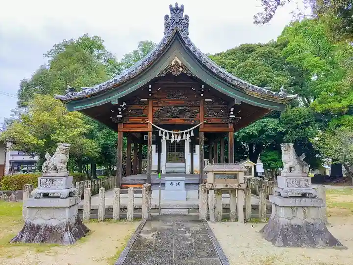神明社(堀ノ内町)の本殿・本堂