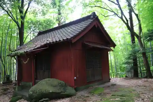 乳石山神社の本殿