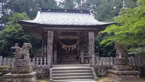 粟鹿神社の本殿・本堂