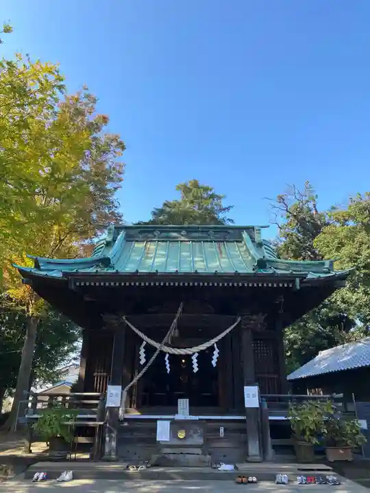 篠原八幡神社の本殿・本堂