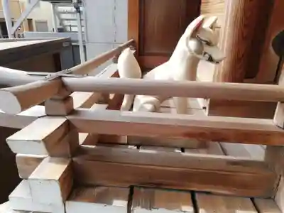 大鳥神社の狛犬