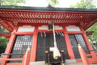 秋津神社の本殿・本堂