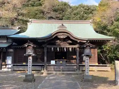 畑子安神社の本殿・本堂