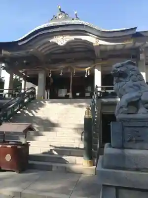 難波神社の本殿・本堂