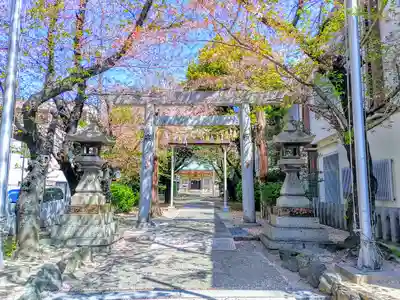 神明社(高畑神明社)の鳥居