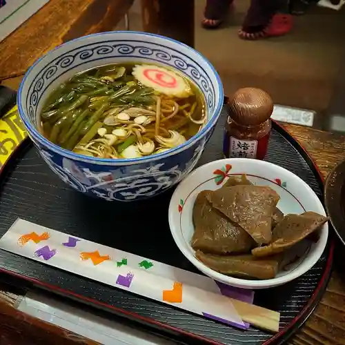 古峯神社の食事