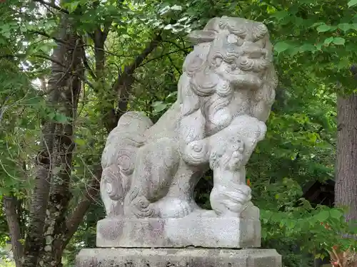 東川神社の狛犬