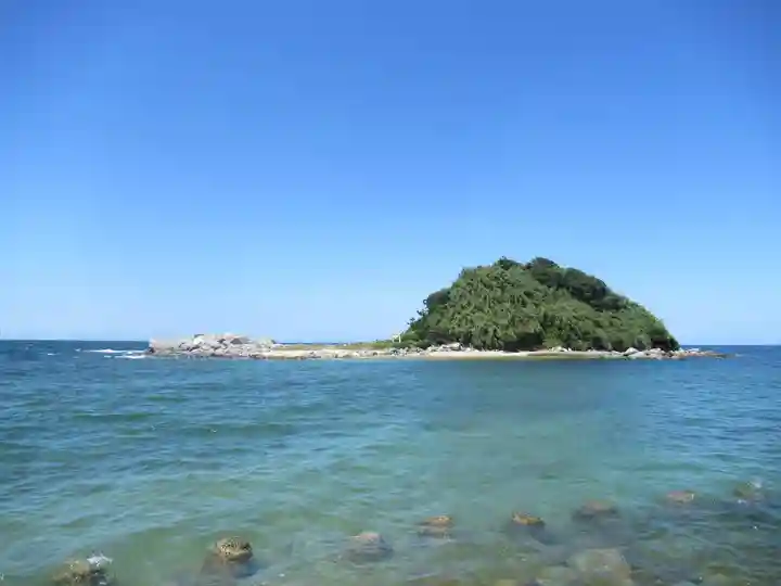 沖津宮(志賀海神社摂社)の景色