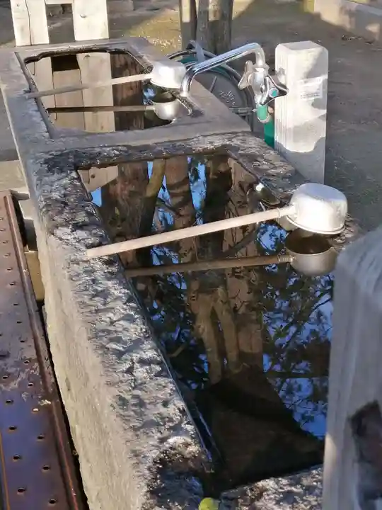熊野神社の手水舎