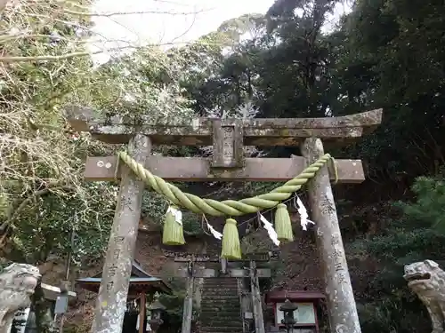 行相神社の鳥居