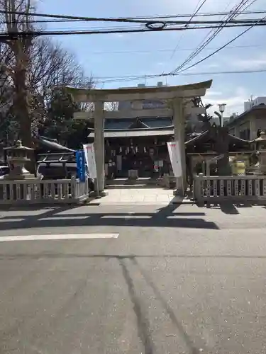 下谷神社の鳥居