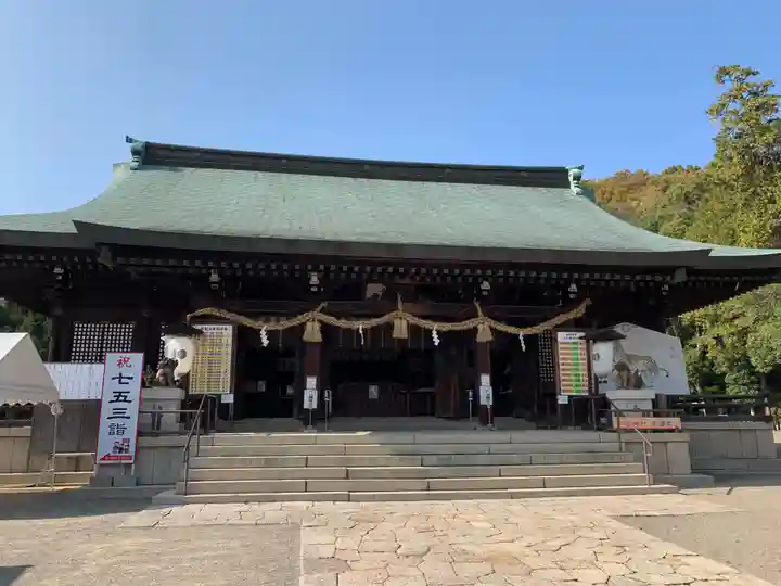 吉備津彦神社の本殿・本堂