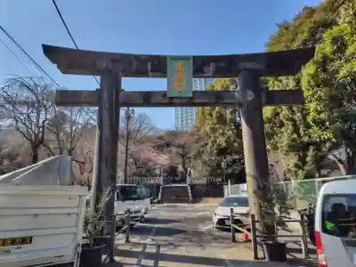 芝東照宮の鳥居