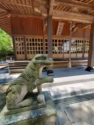浮島神社の狛犬