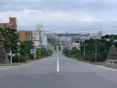 函館護國神社の周辺