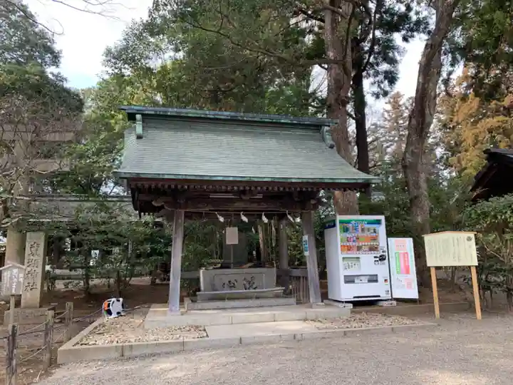常磐神社の手水舎