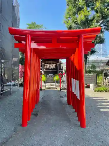 相模原氷川神社の鳥居