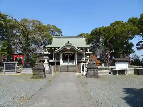 諏訪神社の本殿・本堂