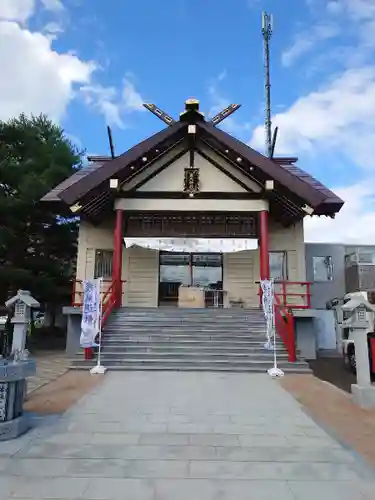 新川皇大神社の本殿