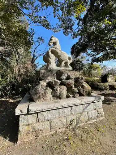 大野八幡神社の狛犬