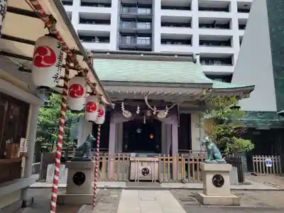 宮益御嶽神社の本殿・本堂