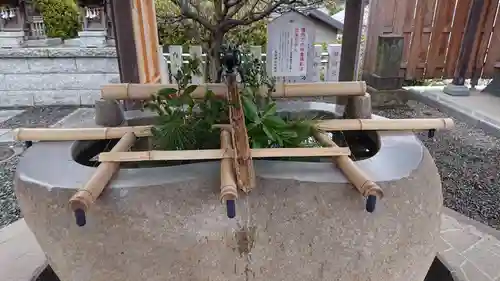 本牧神社の手水舎