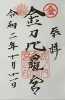虎ノ門金刀比羅宮の御朱印