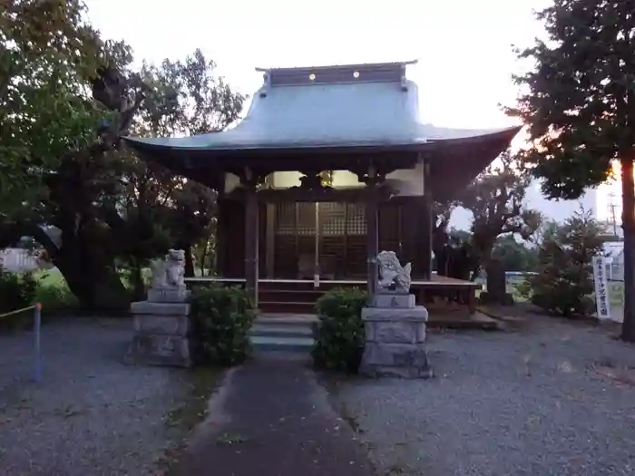 御霊神社の本殿