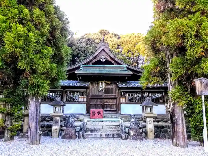 桶狭間神明社の本殿・本堂