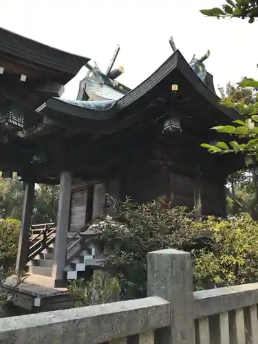 新庄八幡宮の本殿・本堂