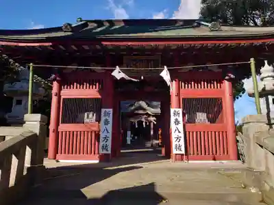 長沼八幡宮の山門・神門