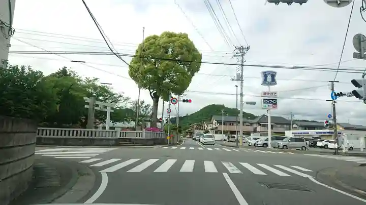 豆塚神社の周辺