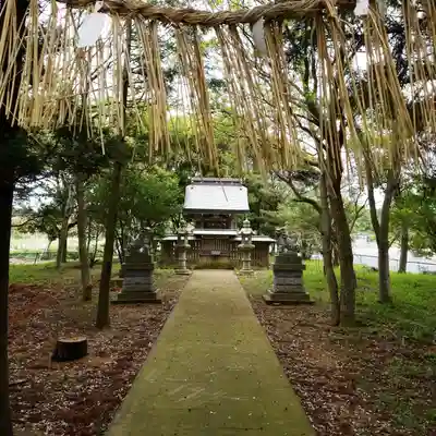 阿波神社の本殿・本堂