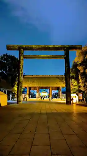 靖國神社の鳥居