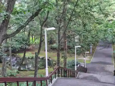 音更神社の自然