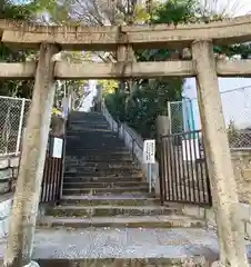 安居神社の鳥居