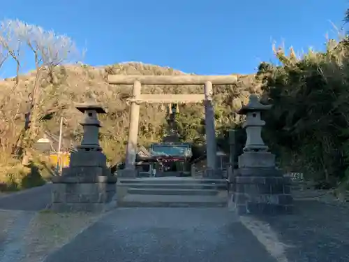 洲崎神社の鳥居