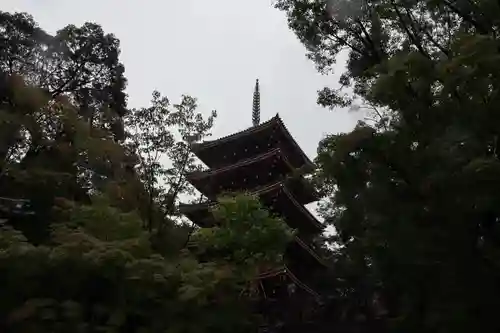 竹林寺の塔