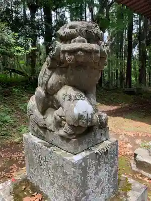 喜多神社の狛犬