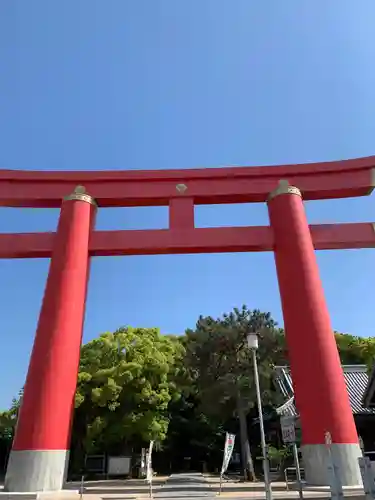 自凝島神社の鳥居