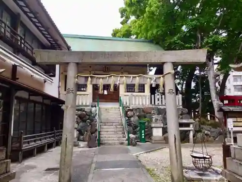 神明社（伊勢山神明社）の鳥居