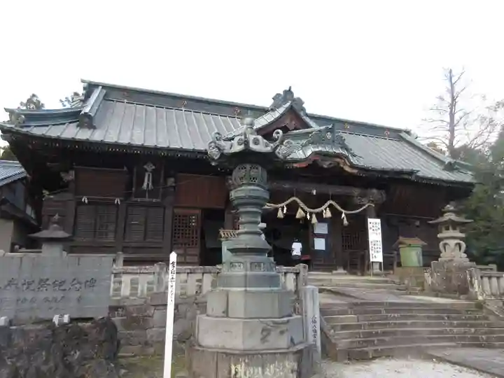 上野国一社八幡八幡宮の本殿・本堂