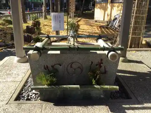 深見神社の手水舎